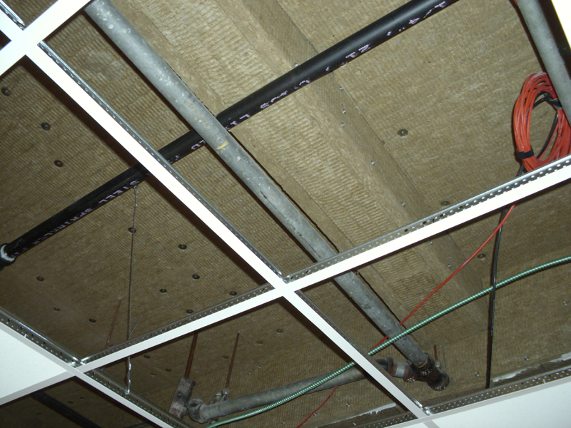 Fireproofing with Mineal Fiber Board