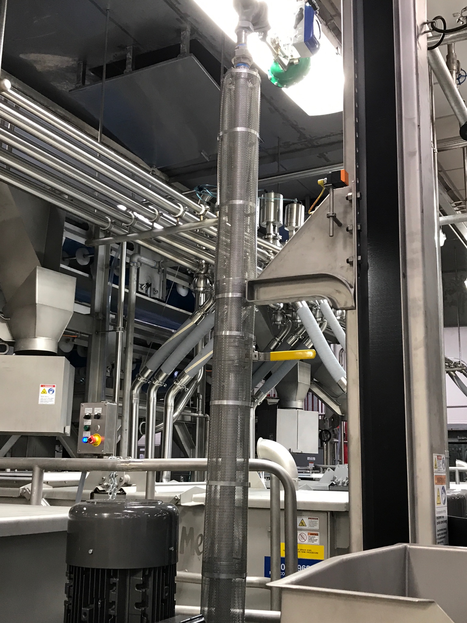 Pipe Insulation on an electical turbine